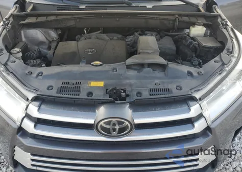 2017 Toyota Highlander Se from USA, damaged, VIN 5TDKZRFH0HS221932